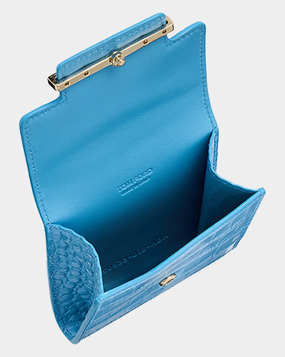 Tom Ford Croc-Embossed Leather Wallet | Thumbnail 4 Tom Ford Croc-Embossed Leather Wallet | Thumbnail 4