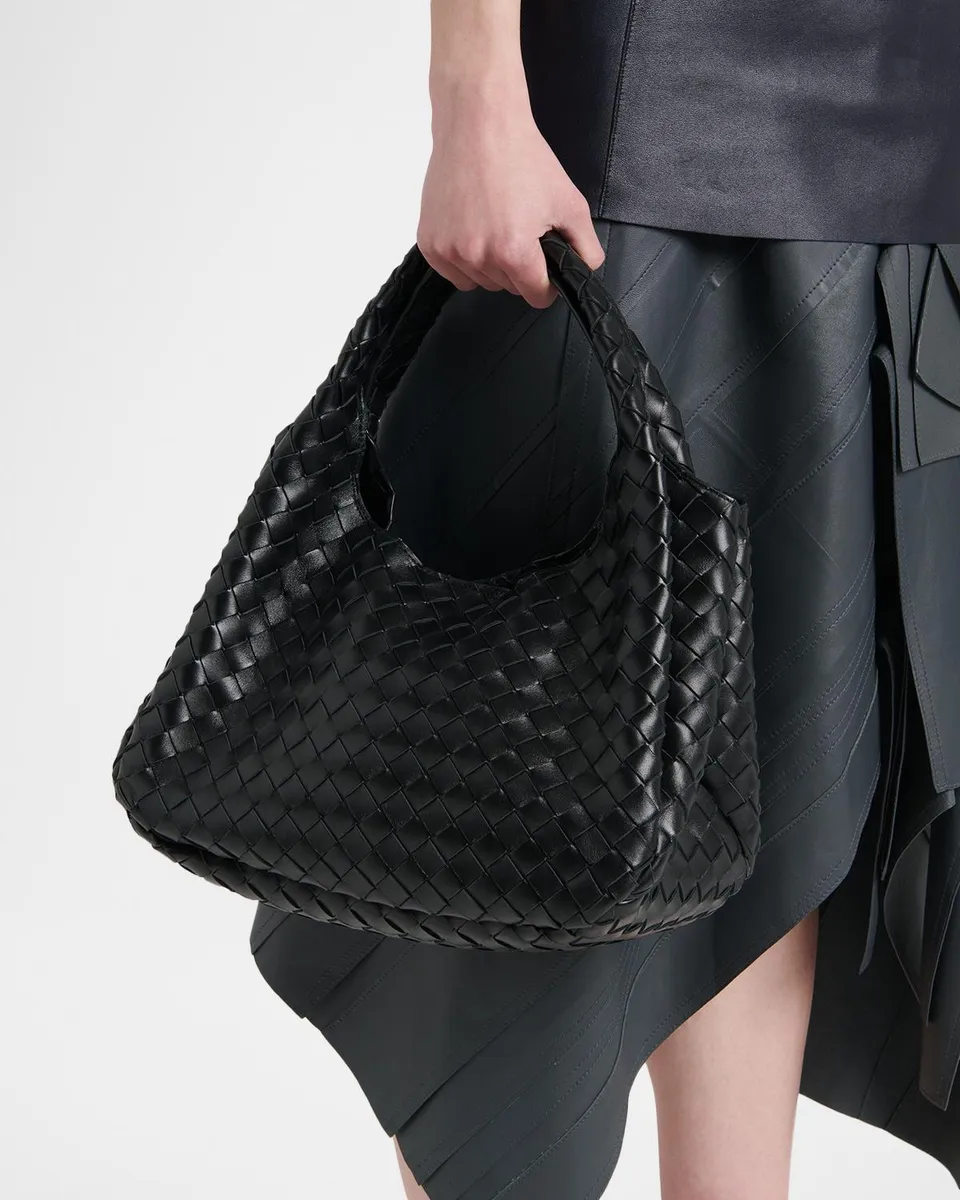 Bottega Veneta Campana Small Leather Shoulder Bag | Thumbnail 2 Bottega Veneta Campana Small Leather Shoulder Bag | Thumbnail 2