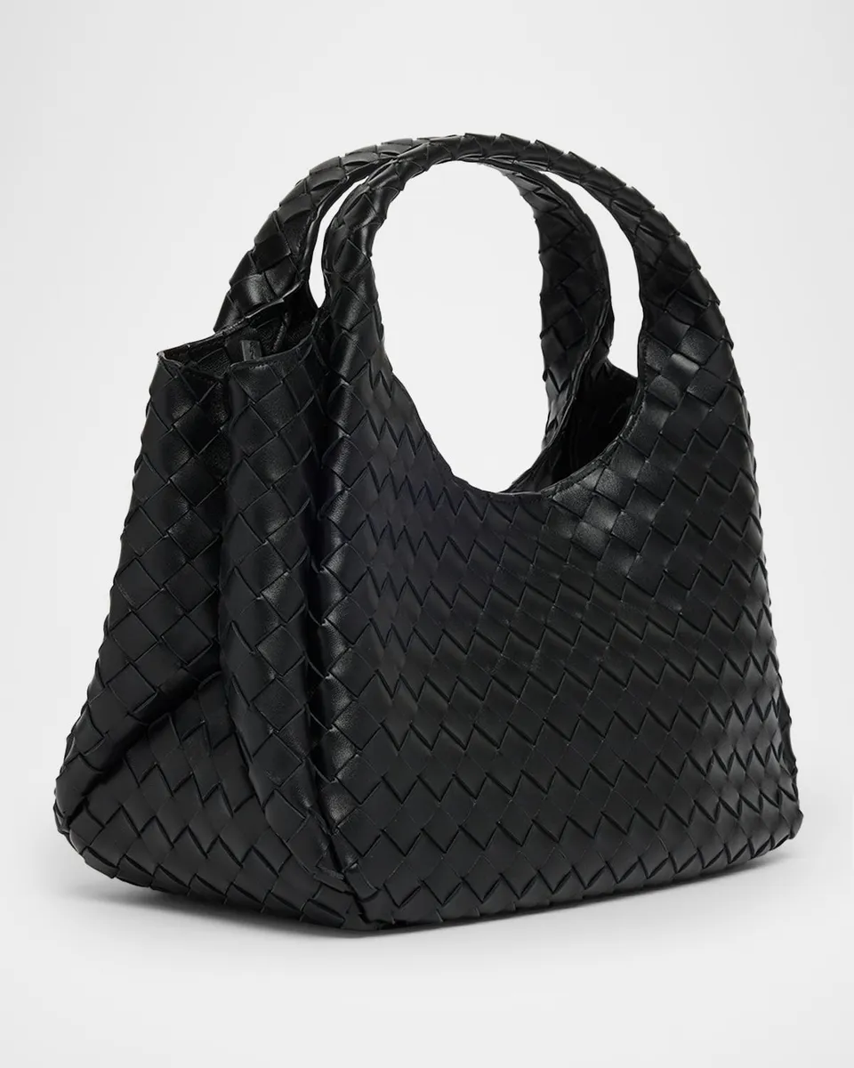 Bottega Veneta Campana Small Leather Shoulder Bag | Thumbnail 3 Bottega Veneta Campana Small Leather Shoulder Bag | Thumbnail 3