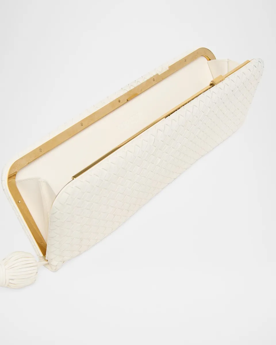 Bottega Veneta Tassel Nappa Leather Clutch Bag | Thumbnail 4 Bottega Veneta Tassel Nappa Leather Clutch Bag | Thumbnail 4