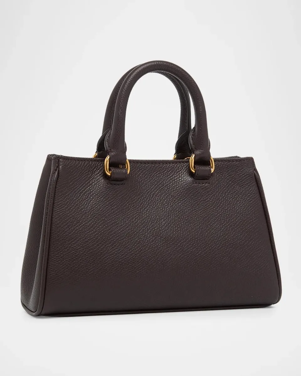 Valentino Garavani Mini VLogo Signature Leather Top Handle Bag | Thumbnail 3