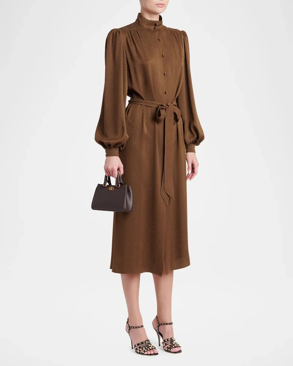 Valentino Garavani Mini VLogo Signature Leather Top Handle Bag | Thumbnail 5