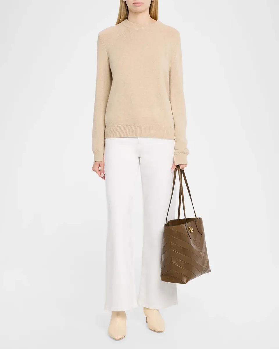 Valentino Garavani Panthea Medium Chevron Leather Tote Bag | Thumbnail 5
