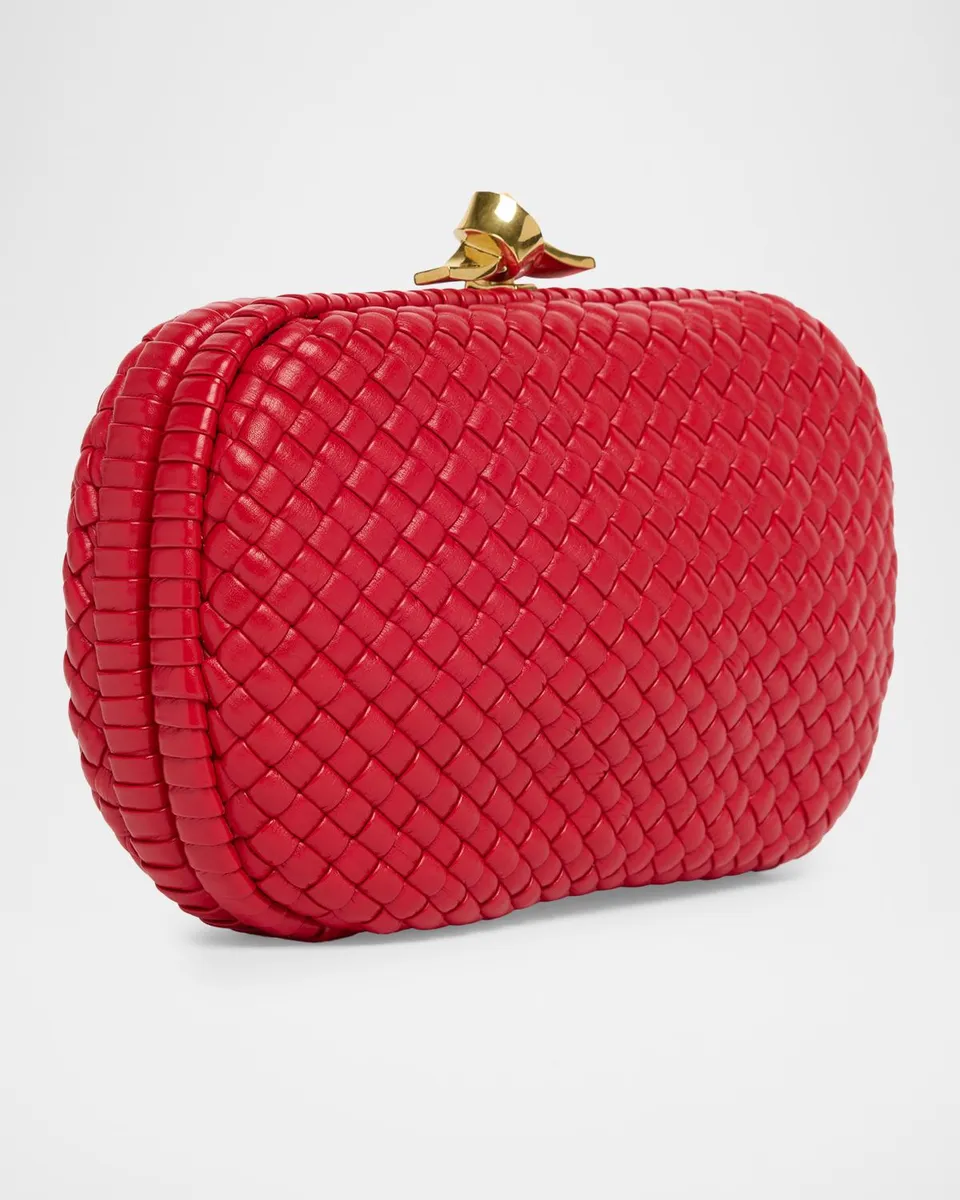 Bottega Veneta Padded Leather Sculptural Knot Clutch Bag | Thumbnail 3 Bottega Veneta Padded Leather Sculptural Knot Clutch Bag | Thumbnail 3