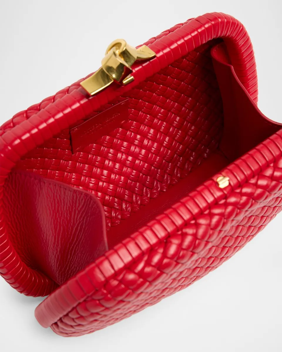 Bottega Veneta Padded Leather Sculptural Knot Clutch Bag | Thumbnail 4 Bottega Veneta Padded Leather Sculptural Knot Clutch Bag | Thumbnail 4