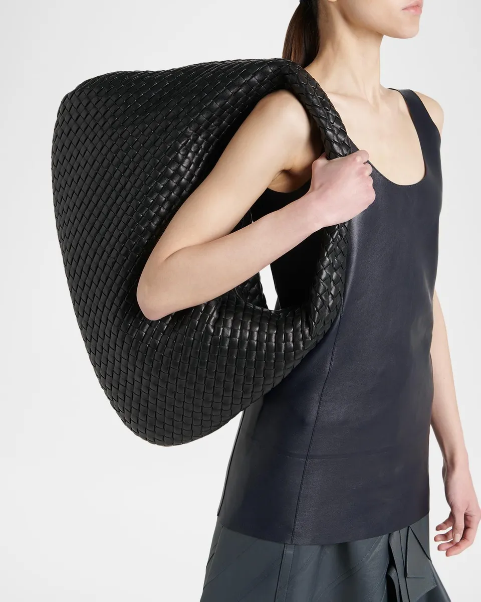 Bottega Veneta Maxi Veneta Leather Shoulder Bag | Thumbnail 2 Bottega Veneta Maxi Veneta Leather Shoulder Bag | Thumbnail 2