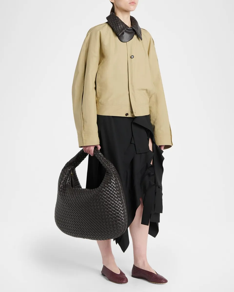 Bottega Veneta Maxi Veneta Leather Shoulder Bag | Thumbnail 5 Bottega Veneta Maxi Veneta Leather Shoulder Bag | Thumbnail 5