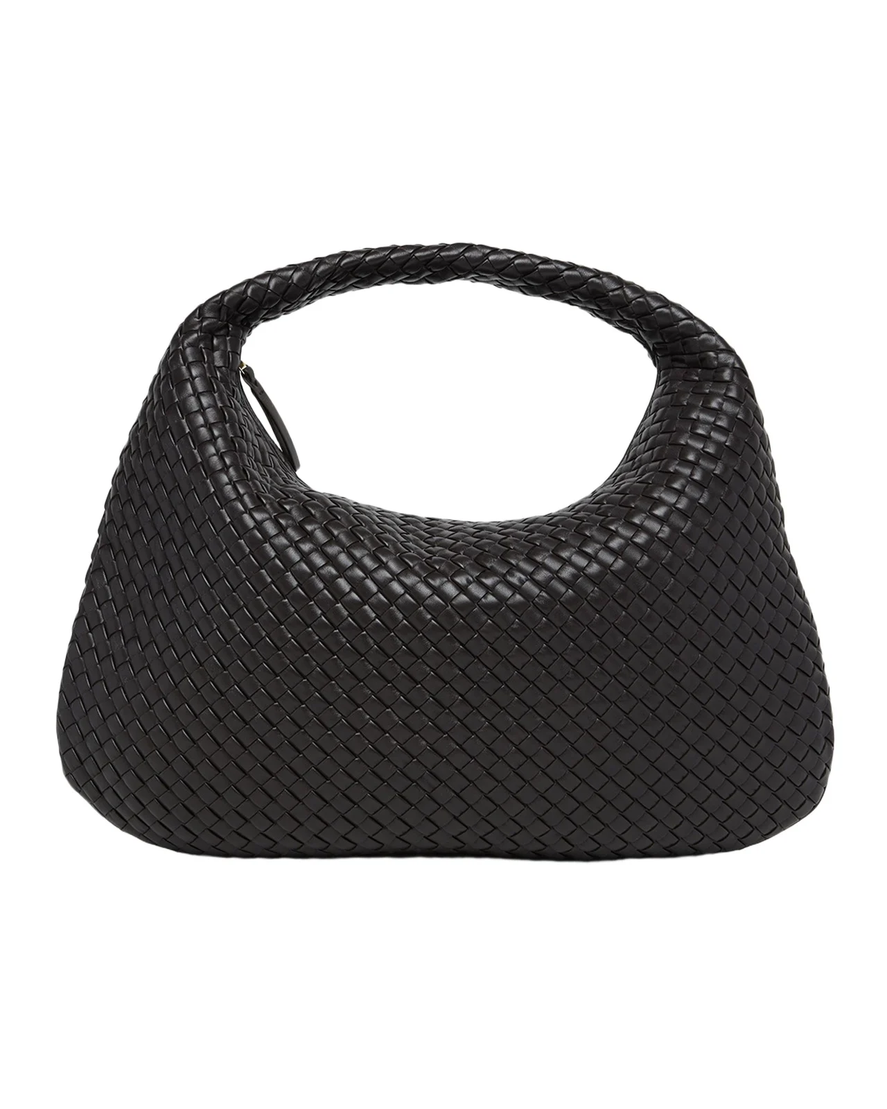 Bottega Veneta Maxi Veneta Leather Shoulder Bag