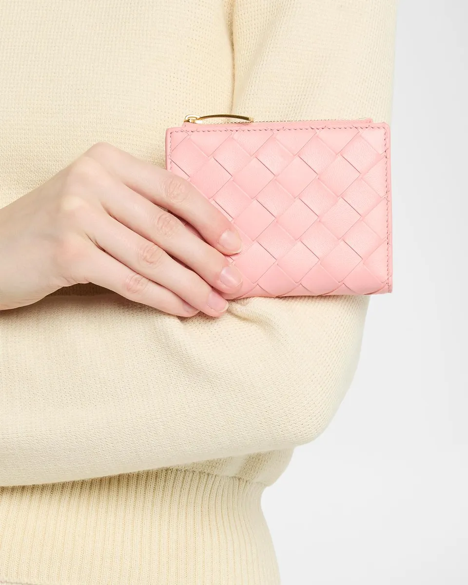 Bottega Veneta Small Bifold Zip Wallet | Thumbnail 2 Bottega Veneta Small Bifold Zip Wallet | Thumbnail 2