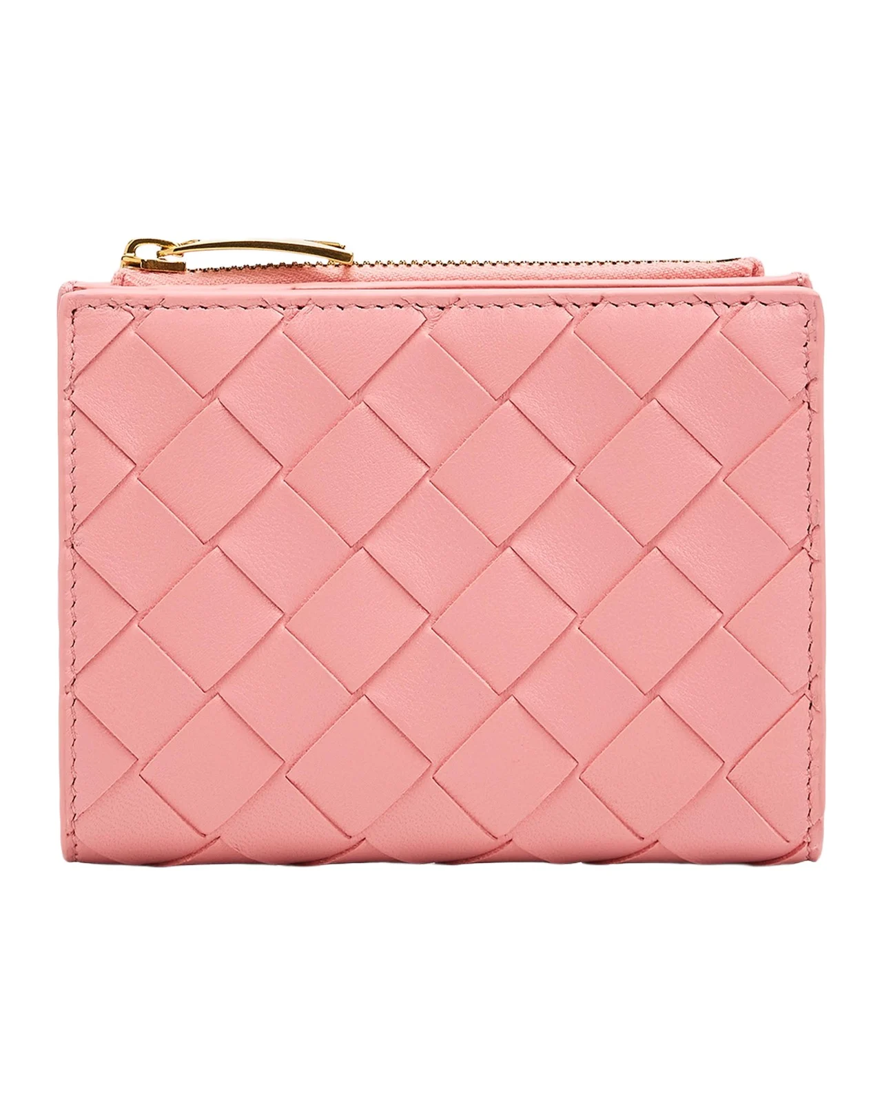 Bottega Veneta Small Bifold Zip Wallet