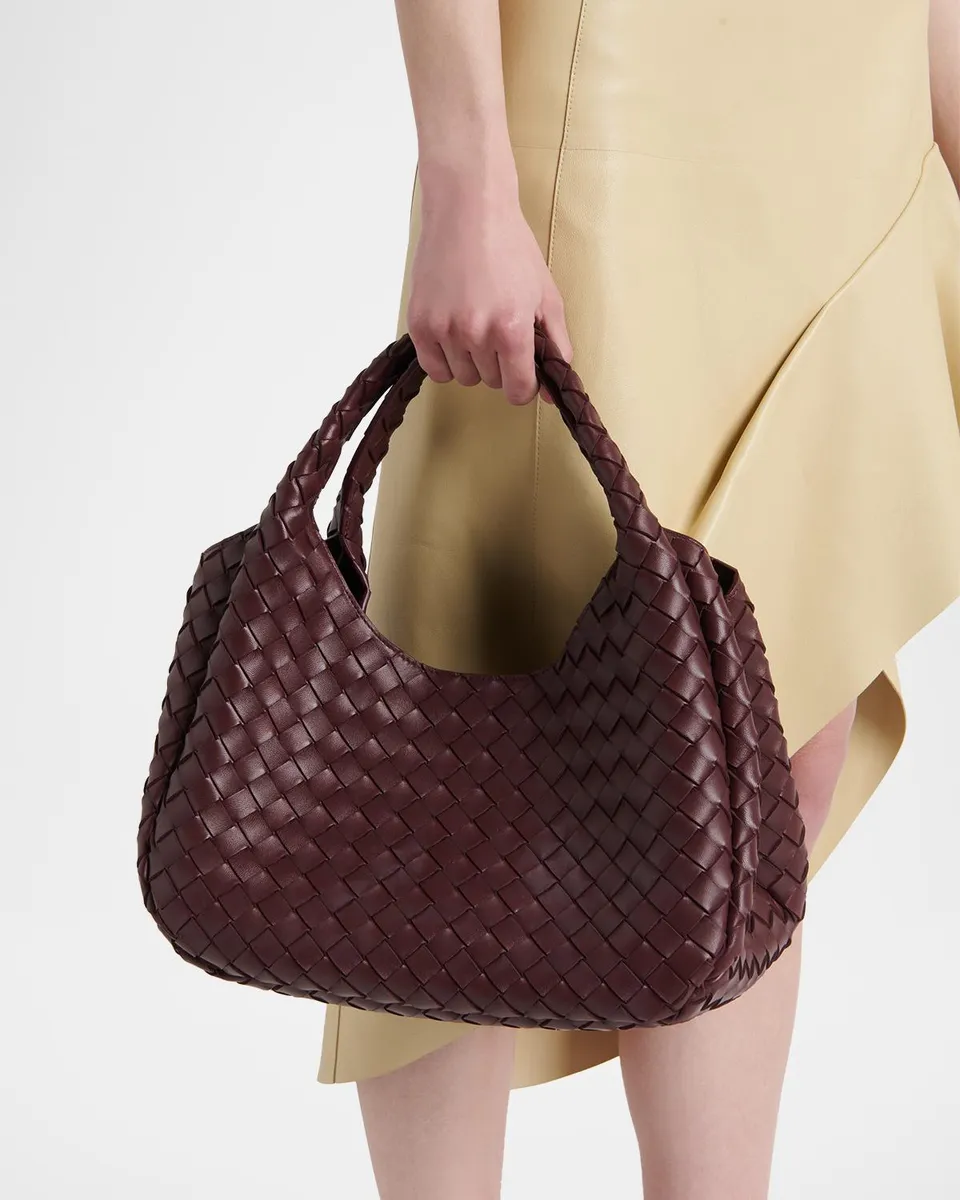 Bottega Veneta Campana Small Leather Shoulder Bag | Thumbnail 2 Bottega Veneta Campana Small Leather Shoulder Bag | Thumbnail 2
