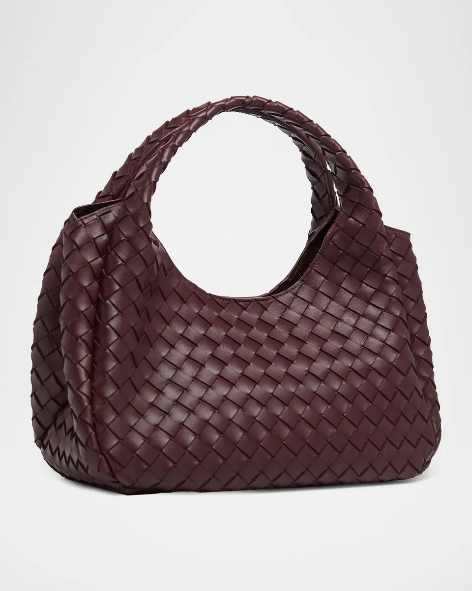 Bottega Veneta Campana Small Leather Shoulder Bag | Thumbnail 3 Bottega Veneta Campana Small Leather Shoulder Bag | Thumbnail 3