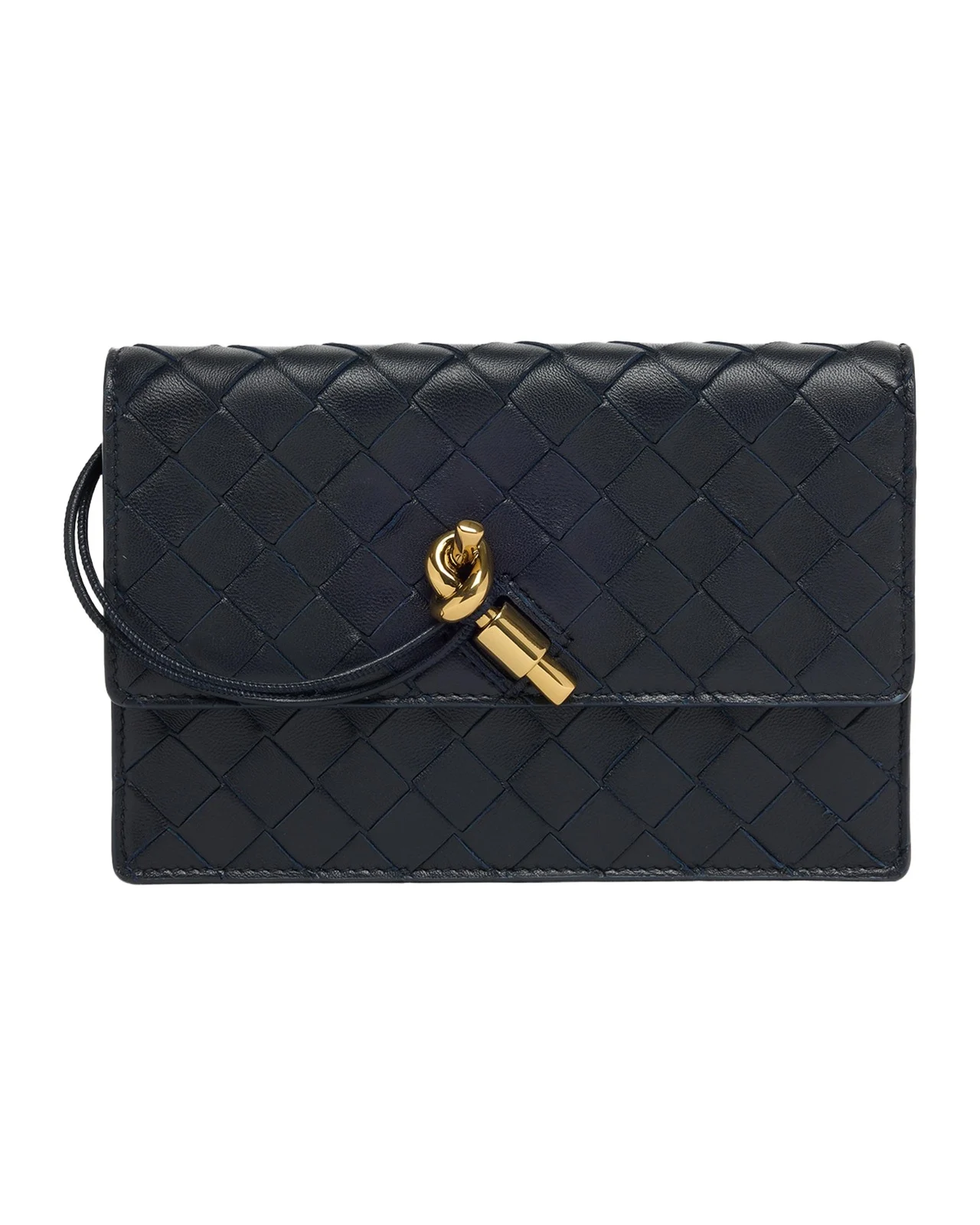 Andiamo Leather Chain Pouch Bag Andiamo Leather Chain Pouch Bag