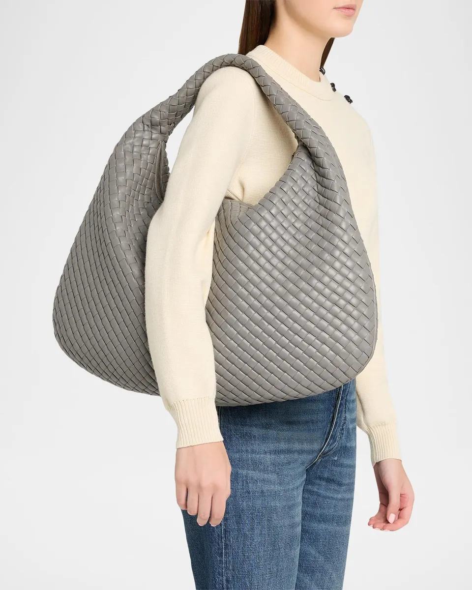 Bottega Veneta Maxi Veneta Leather Shoulder Bag | Thumbnail 2 Bottega Veneta Maxi Veneta Leather Shoulder Bag | Thumbnail 2