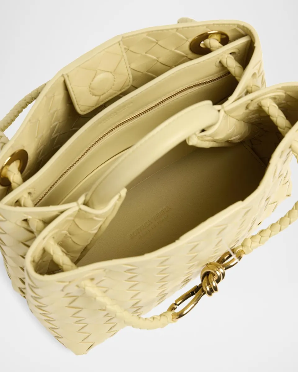 Bottega Veneta Andiamo Small Leather Top-Handle Bag | Thumbnail 4