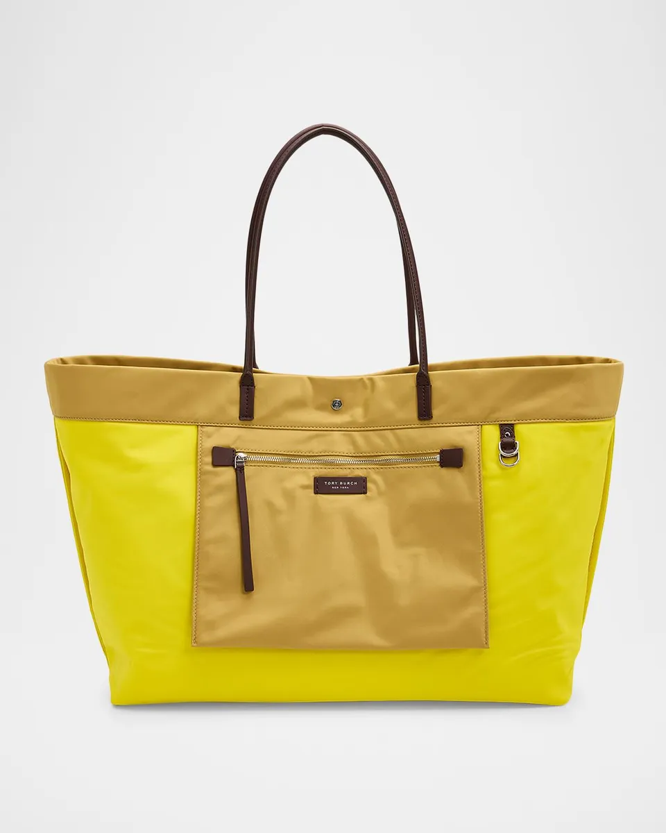 Tory Burch Ella Twist Reversible Nylon Tote Bag | Thumbnail 6 Tory Burch Ella Twist Reversible Nylon Tote Bag | Thumbnail 6