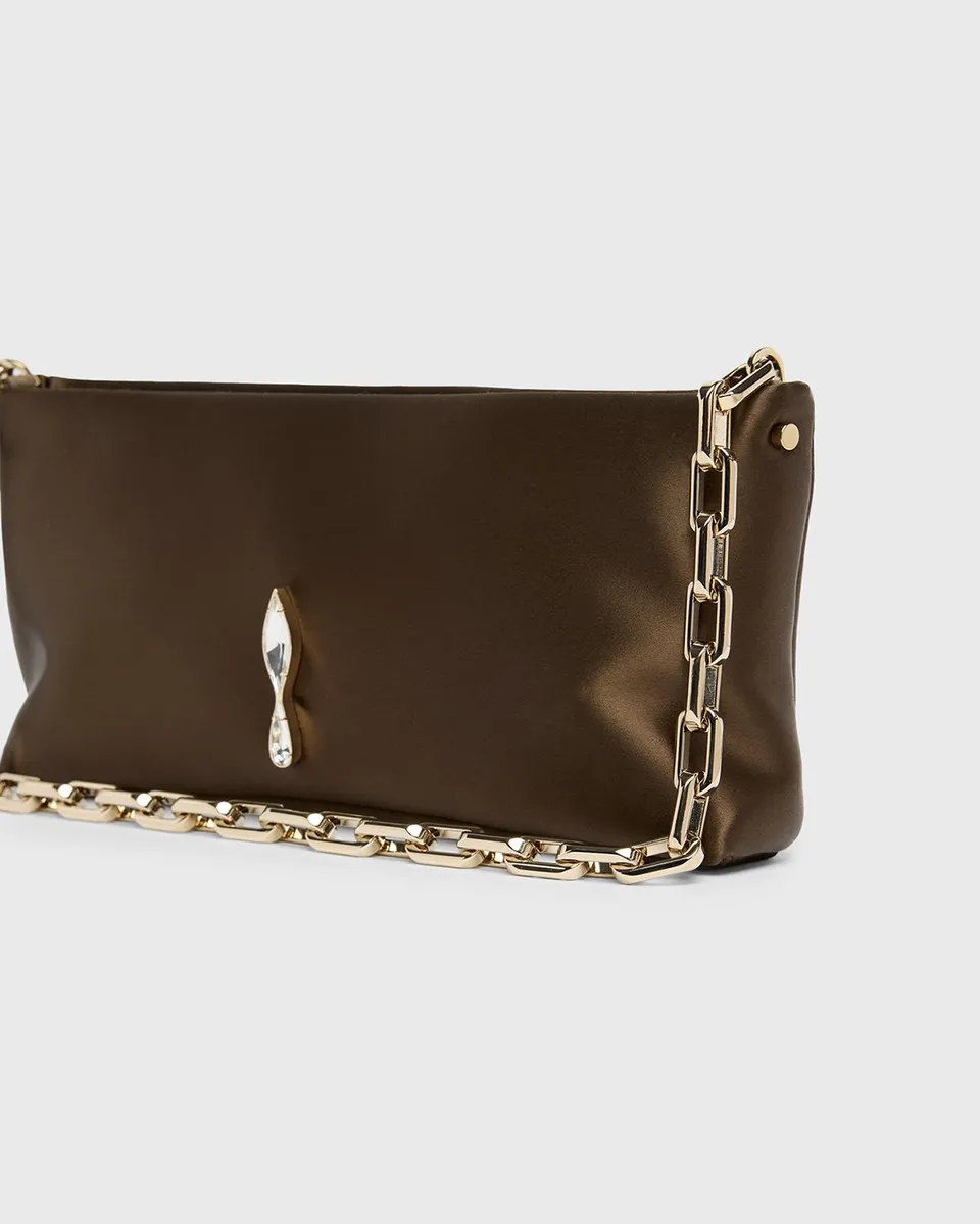 Christian Louboutin Maykimay Satin Top-Handle Bag | Thumbnail 4