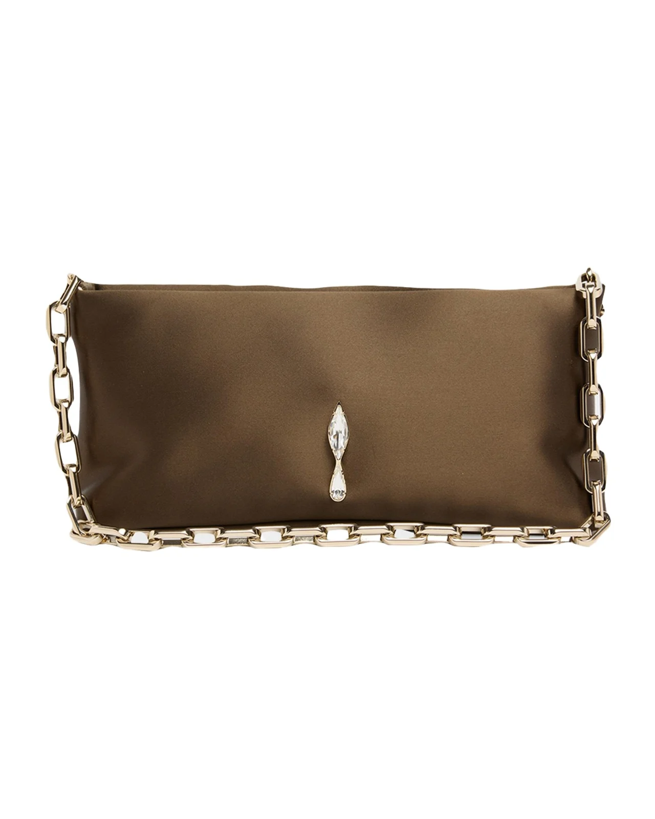 Christian Louboutin Maykimay Satin Top-Handle Bag