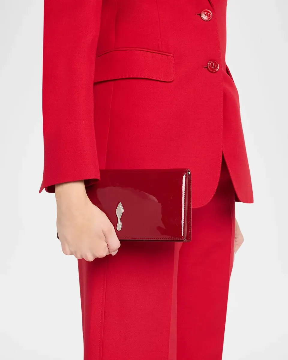 Christian Louboutin Bettina Patent Leather Clutch Bag | Thumbnail 2 Christian Louboutin Bettina Patent Leather Clutch Bag | Thumbnail 2