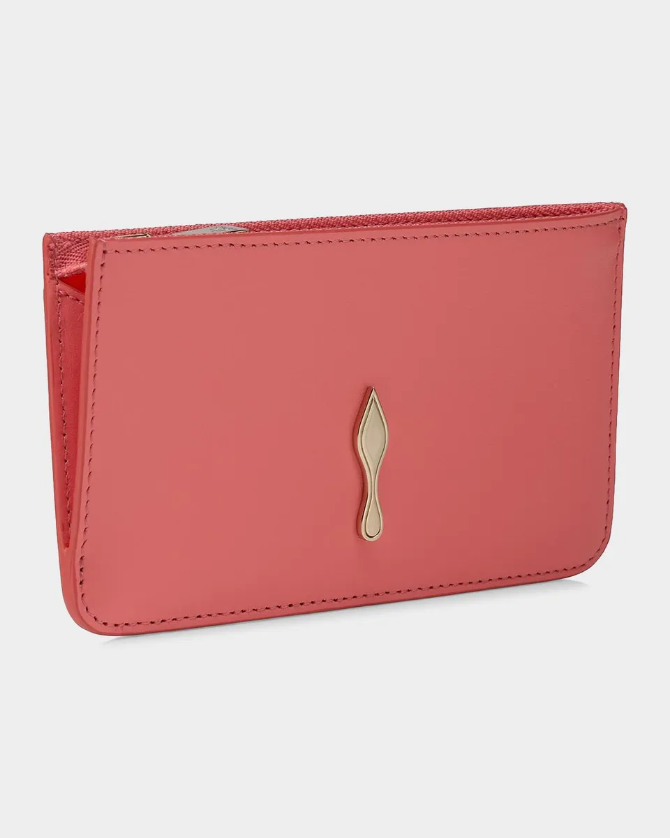Christian Louboutin Bettina Leather Zipped Pouch Bag | Thumbnail 4
