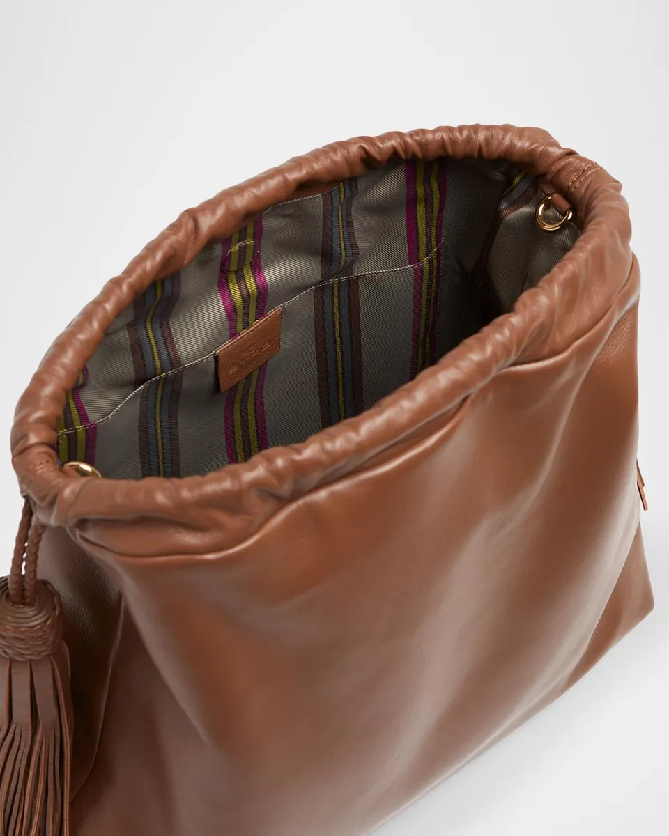 Etro Kalispera Medium Tassel Drawstring Shoulder Bag | Thumbnail 4 Etro Kalispera Medium Tassel Drawstring Shoulder Bag | Thumbnail 4