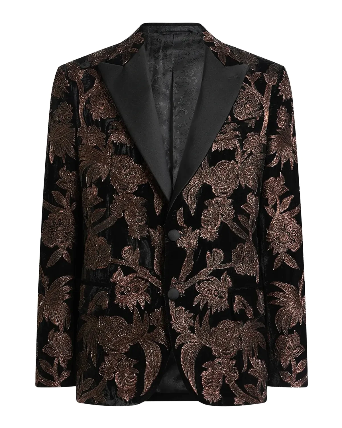 Etro Men's Paisley Jacquard Two-Button Dinner Jacket