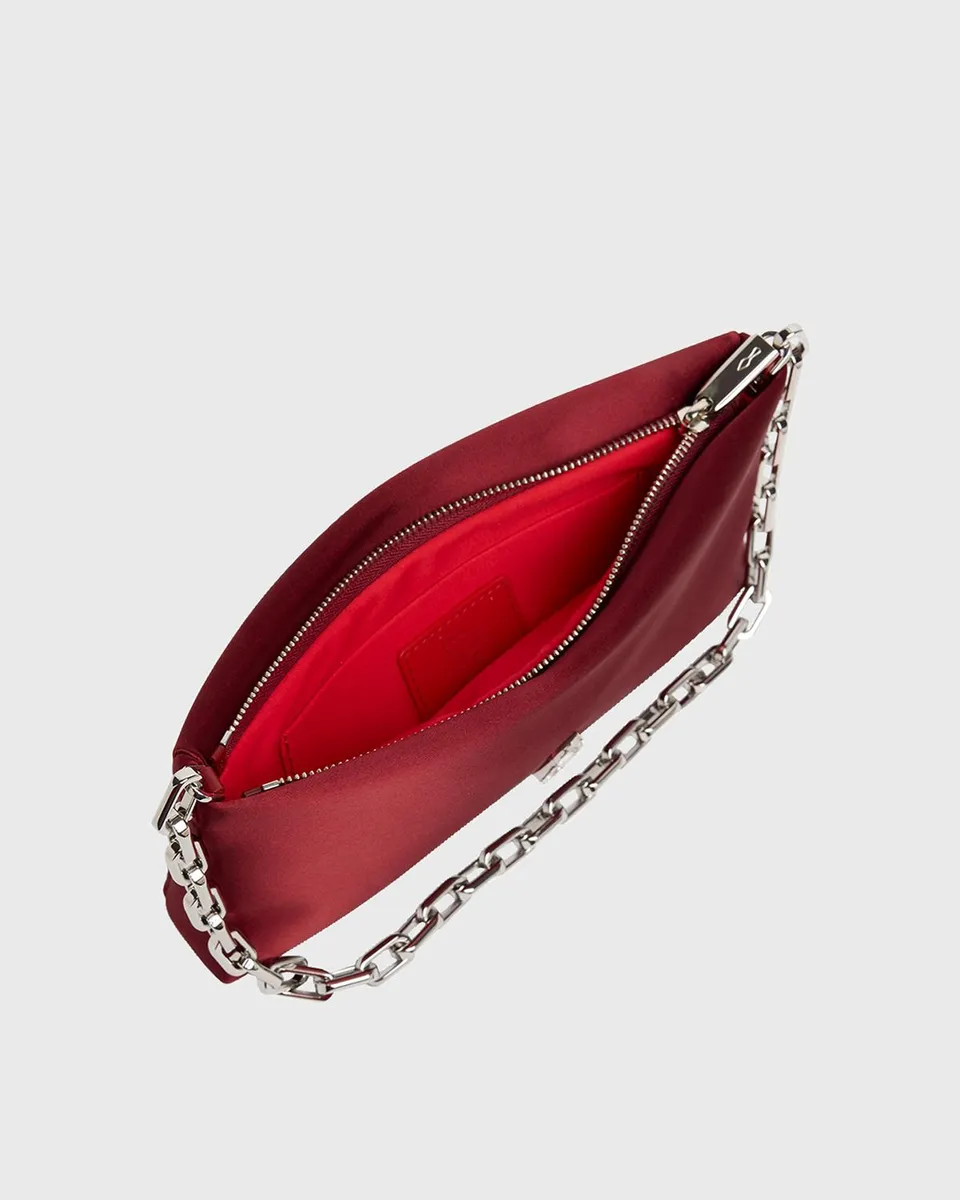 Christian Louboutin Maykimay Satin Top-Handle Bag | Thumbnail 3 Christian Louboutin Maykimay Satin Top-Handle Bag | Thumbnail 3