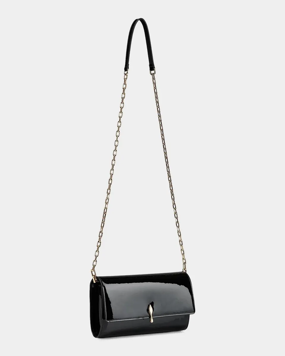 Christian Louboutin Bettina Wallet on Chain in Glossy Leather | Thumbnail 5 Christian Louboutin Bettina Wallet on Chain in Glossy Leather | Thumbnail 5