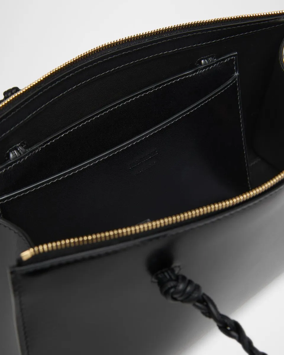 Jil Sander Tangle Tent Leather Shoulder Bag | Thumbnail 4
