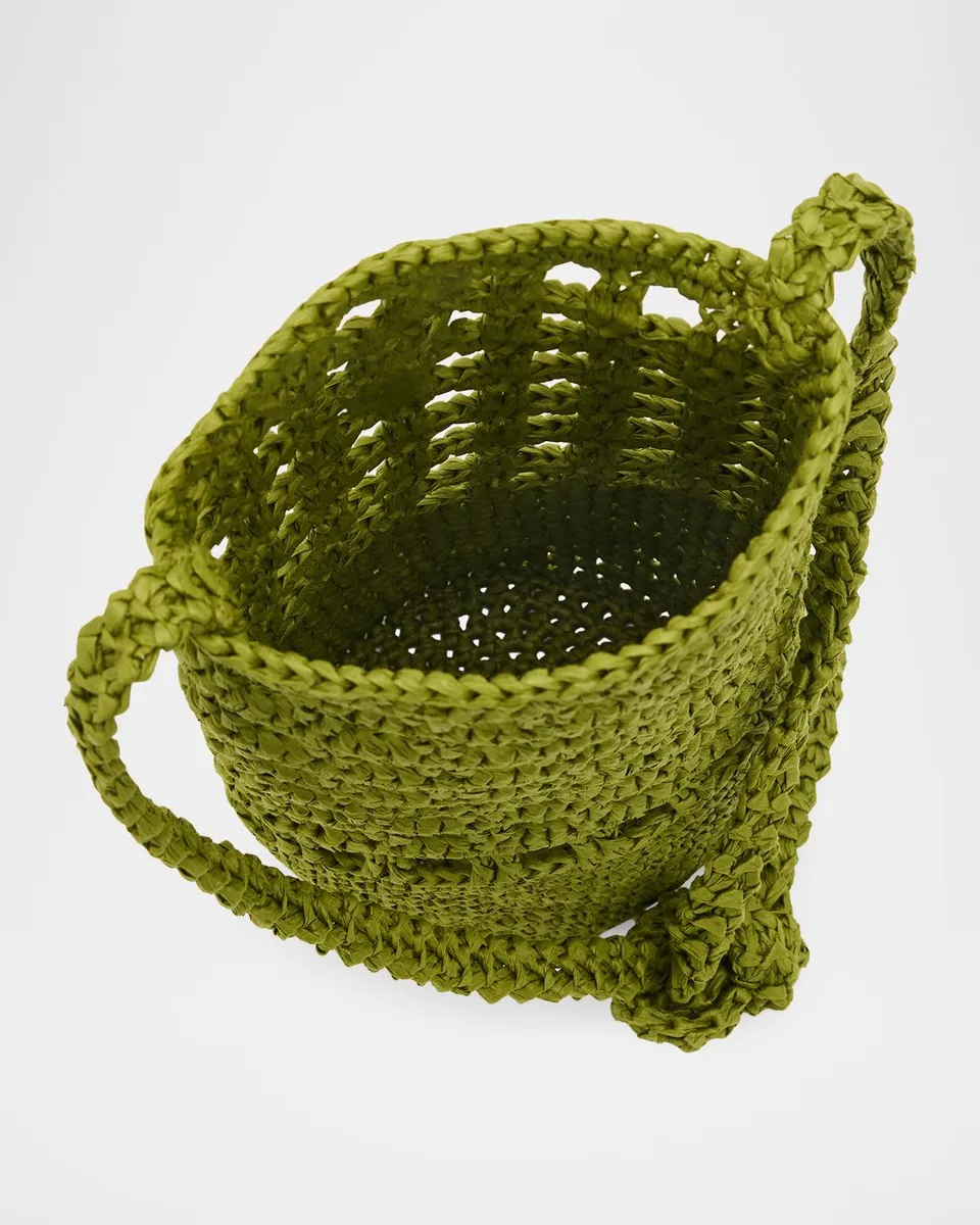 A.L.C. Rita Crochet Raffia Cylindrical Shoulder Bag | Thumbnail 4 A.L.C. Rita Crochet Raffia Cylindrical Shoulder Bag | Thumbnail 4
