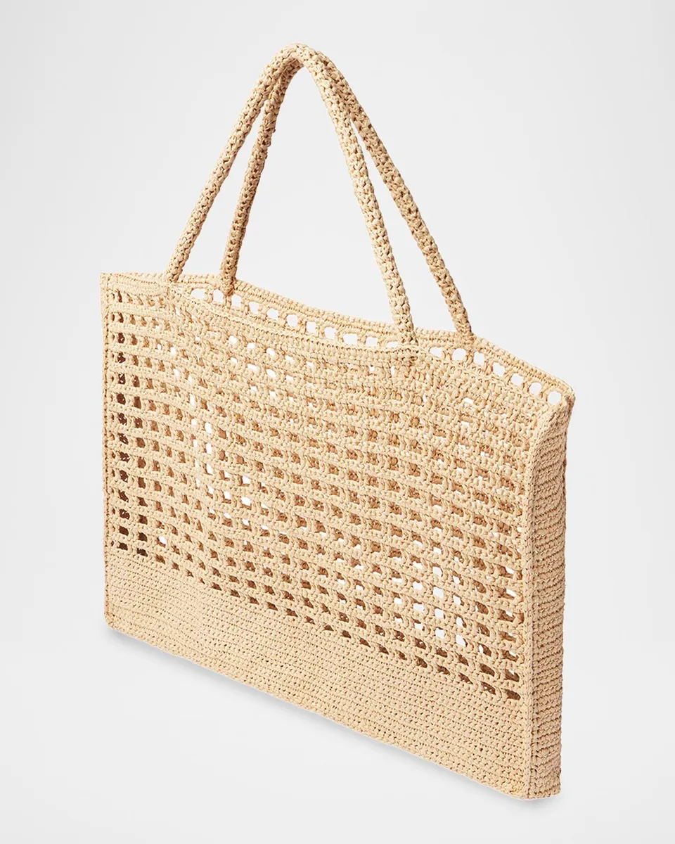 A.L.C. Lucy Crochet Raffia Tote Bag | Thumbnail 2 A.L.C. Lucy Crochet Raffia Tote Bag | Thumbnail 2