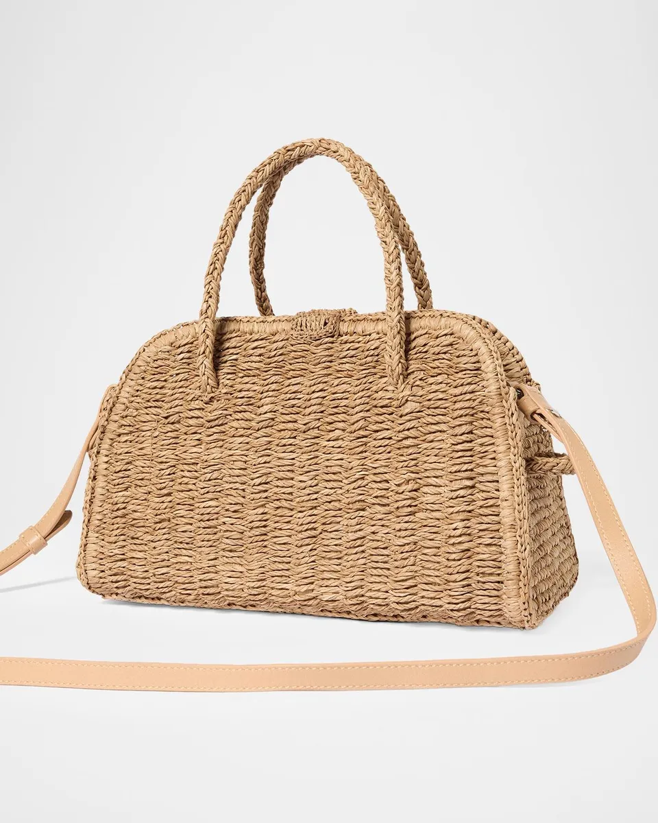 Jacquemus Turismo Small Raffia Top-Handle Bag | Thumbnail 2 Jacquemus Turismo Small Raffia Top-Handle Bag | Thumbnail 2