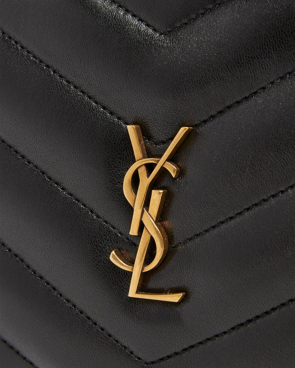 Saint Laurent LouLou YSL Chevron Quilted Crossbody Bag | Thumbnail 6