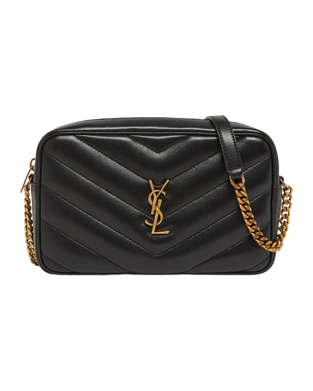 LouLou YSL Chevron Quilted Crossbody Bag LouLou YSL Chevron Quilted Crossbody Bag