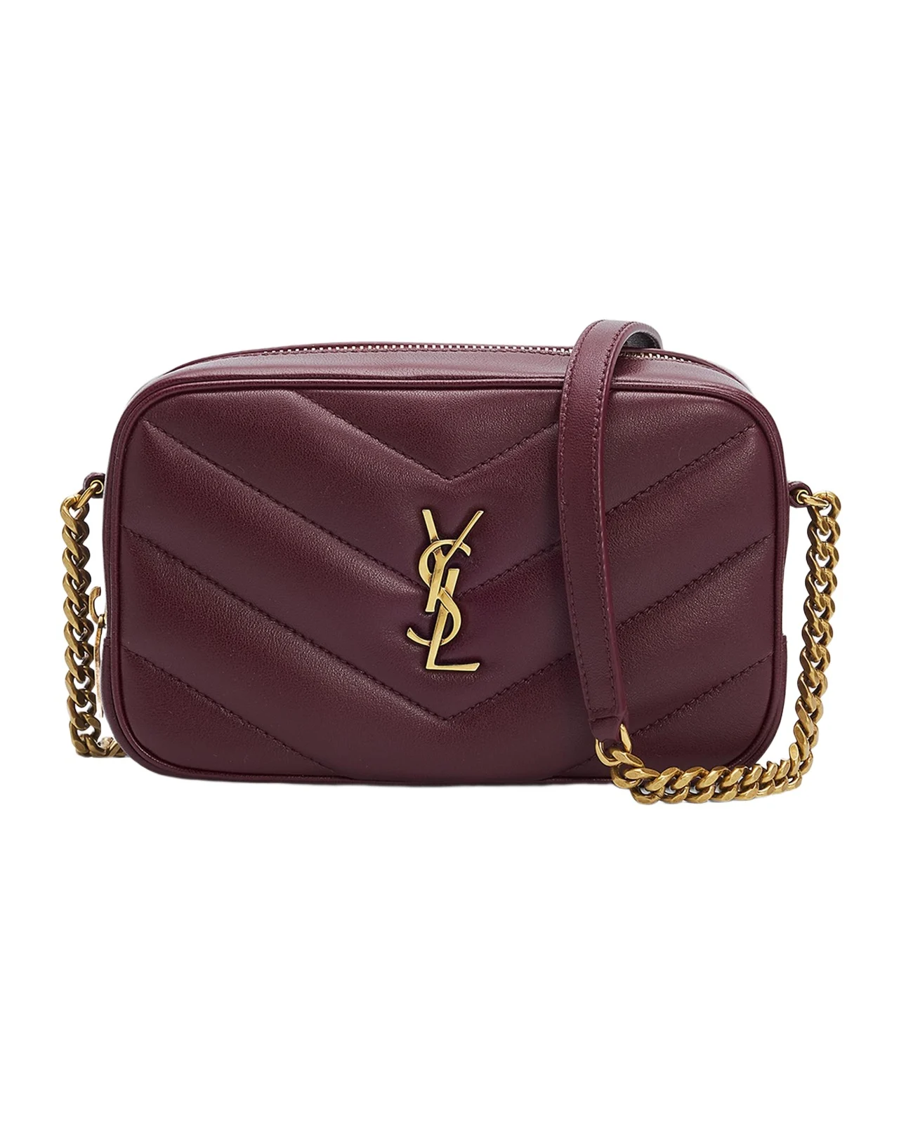 LouLou YSL Quilted Leather Camera Bag