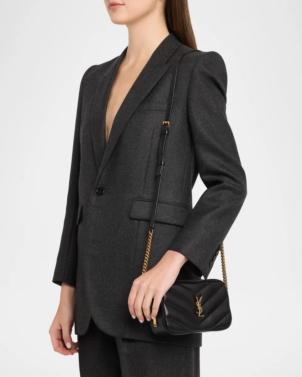 Saint Laurent LouLou YSL Quilted Leather Camera Bag | Thumbnail 2 Saint Laurent LouLou YSL Quilted Leather Camera Bag | Thumbnail 2