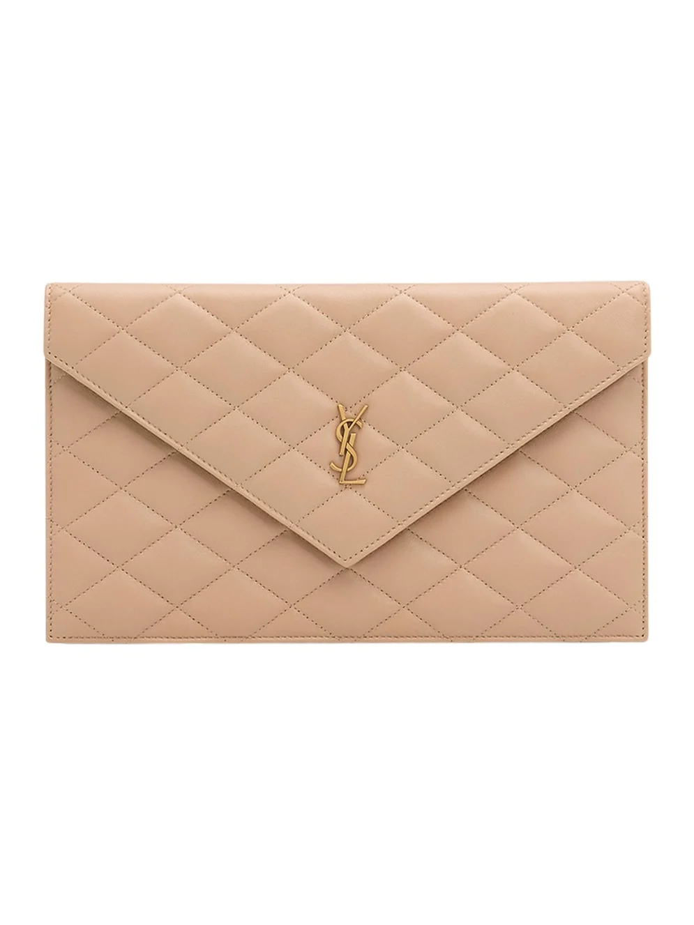 Saint Laurent Paris Pouch in Lambskin Leather