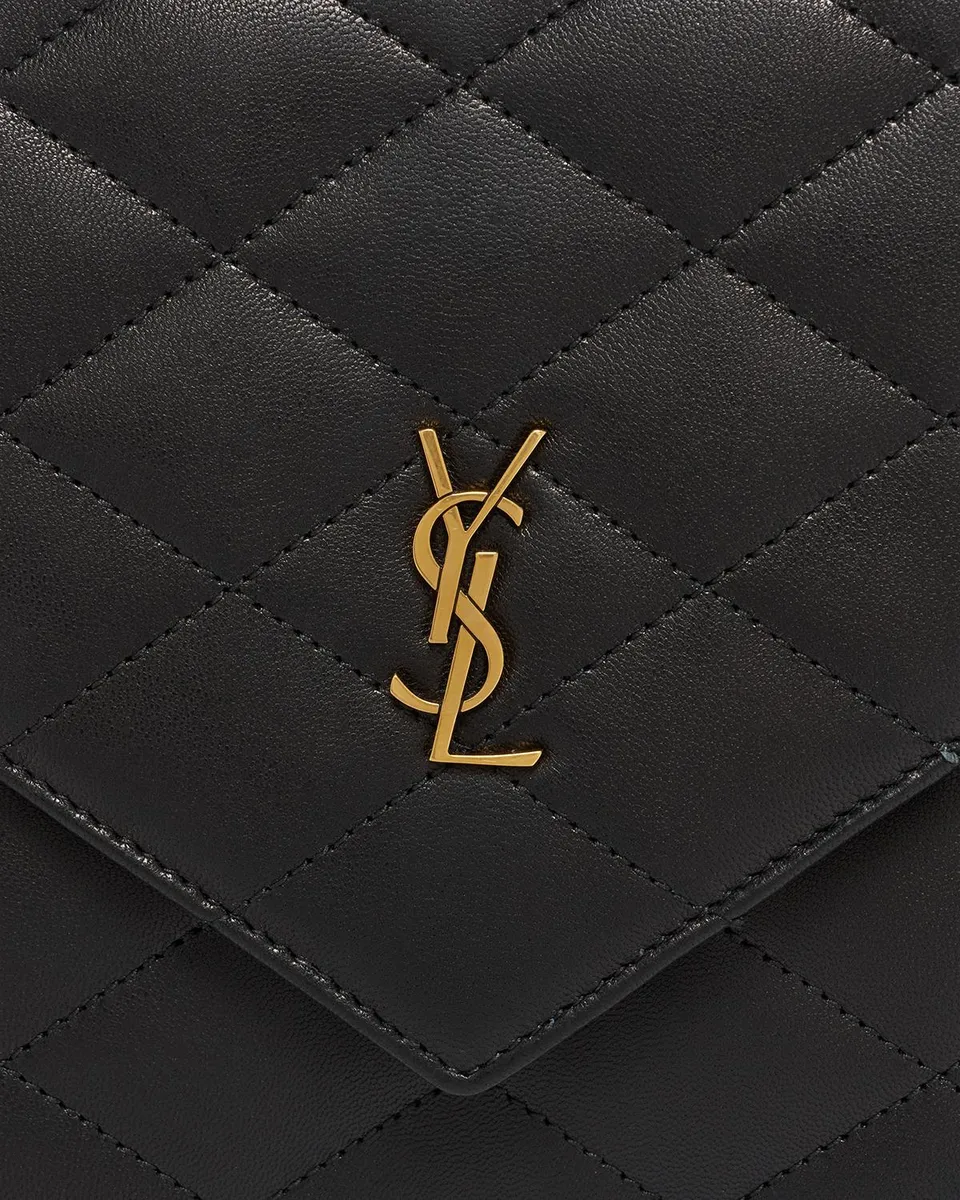 Saint Laurent Paris Pouch in Lambskin Leather | Thumbnail 6 Saint Laurent Paris Pouch in Lambskin Leather | Thumbnail 6