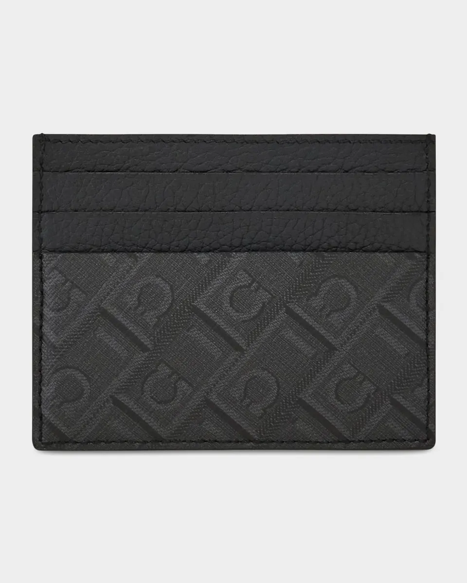Ferragamo Men's Monogram Card Case | Thumbnail 3 Ferragamo Men's Monogram Card Case | Thumbnail 3