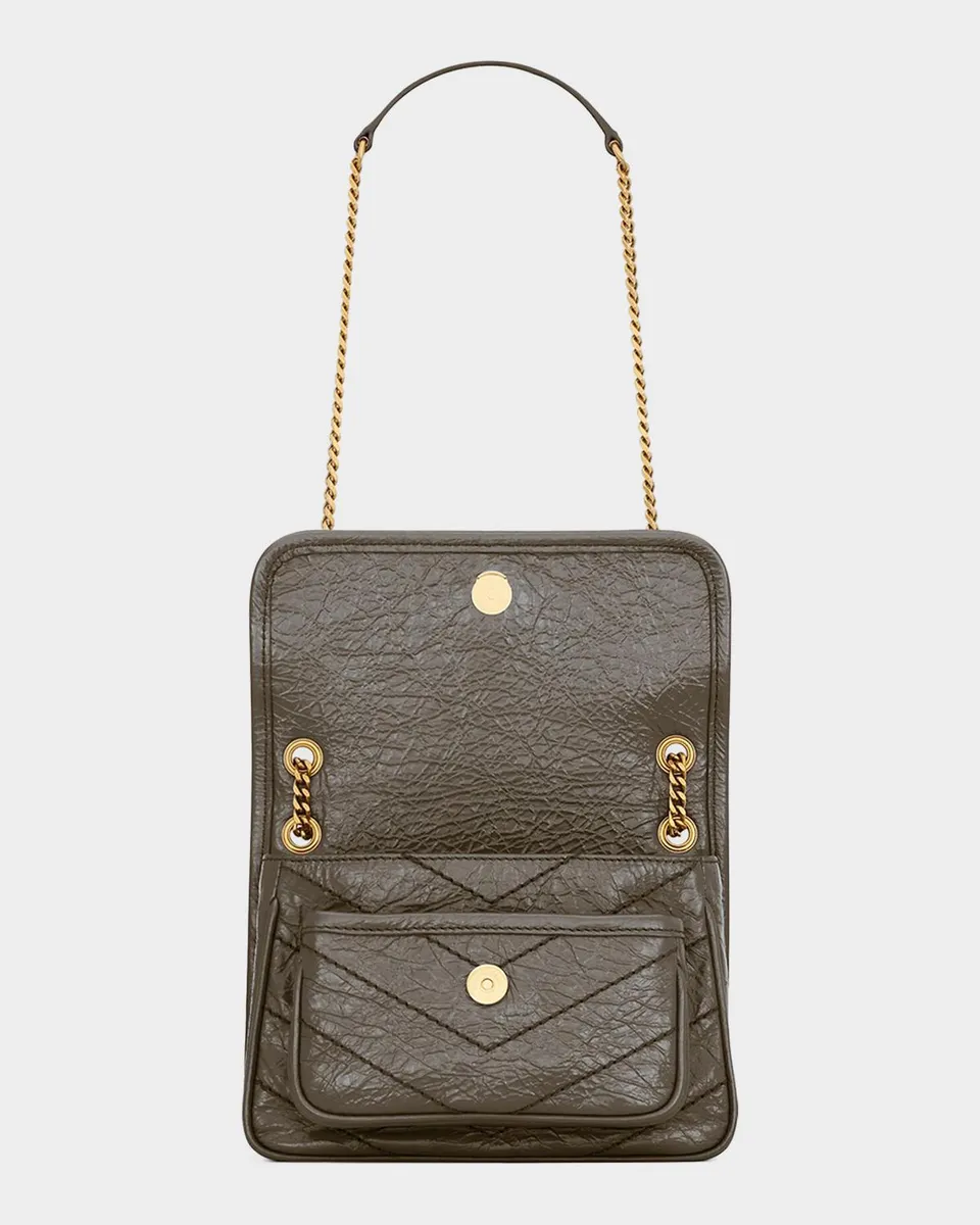 Saint Laurent Niki Mini Vintage Leather Shoulder Bag | Thumbnail 3 Saint Laurent Niki Mini Vintage Leather Shoulder Bag | Thumbnail 3