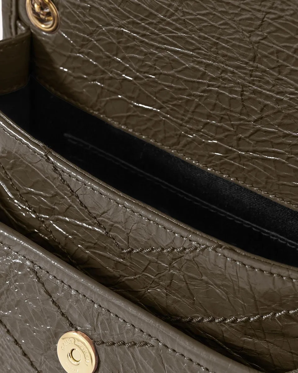 Saint Laurent Niki Mini Vintage Leather Shoulder Bag | Thumbnail 4 Saint Laurent Niki Mini Vintage Leather Shoulder Bag | Thumbnail 4