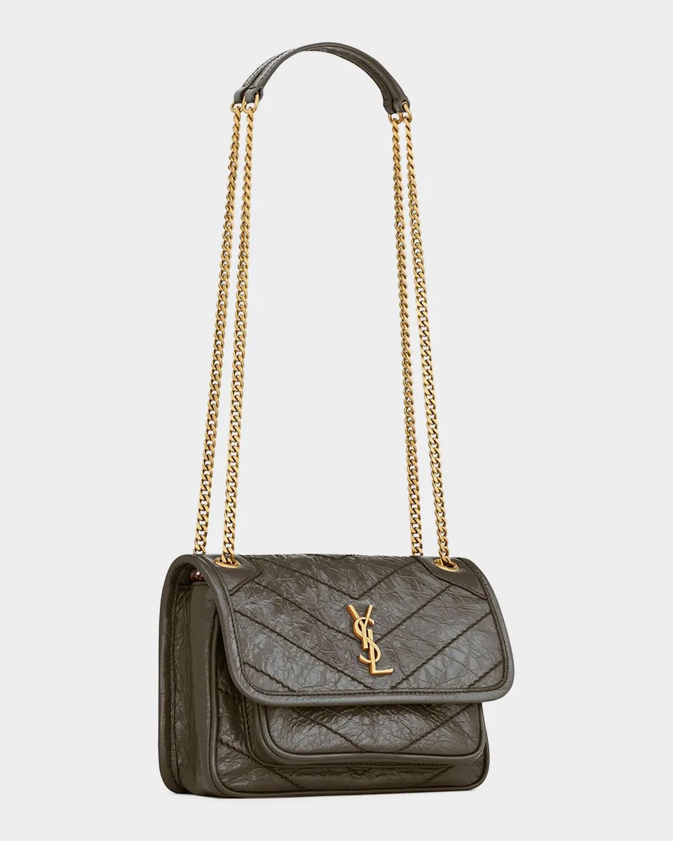 Saint Laurent Niki Mini Vintage Leather Shoulder Bag | Thumbnail 5 Saint Laurent Niki Mini Vintage Leather Shoulder Bag | Thumbnail 5