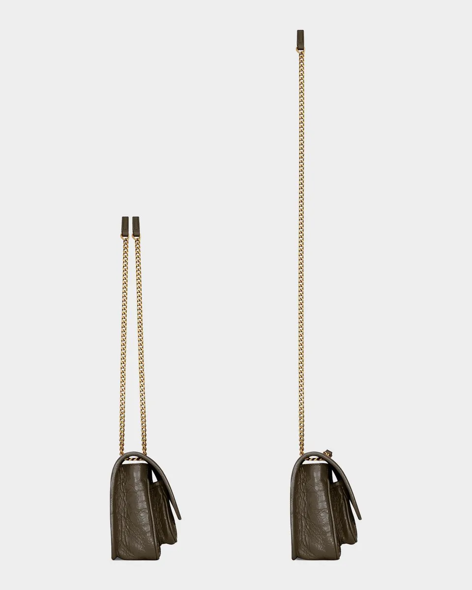 Saint Laurent Niki Mini Vintage Leather Shoulder Bag | Thumbnail 6 Saint Laurent Niki Mini Vintage Leather Shoulder Bag | Thumbnail 6