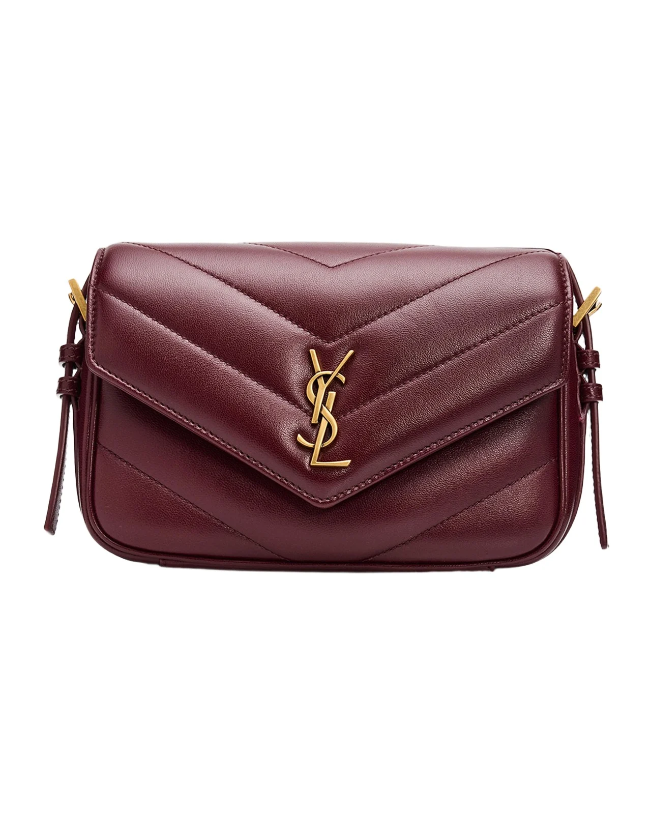 Saint Laurent Toy Loulou YSL Quilted Leather Crossbody Bag