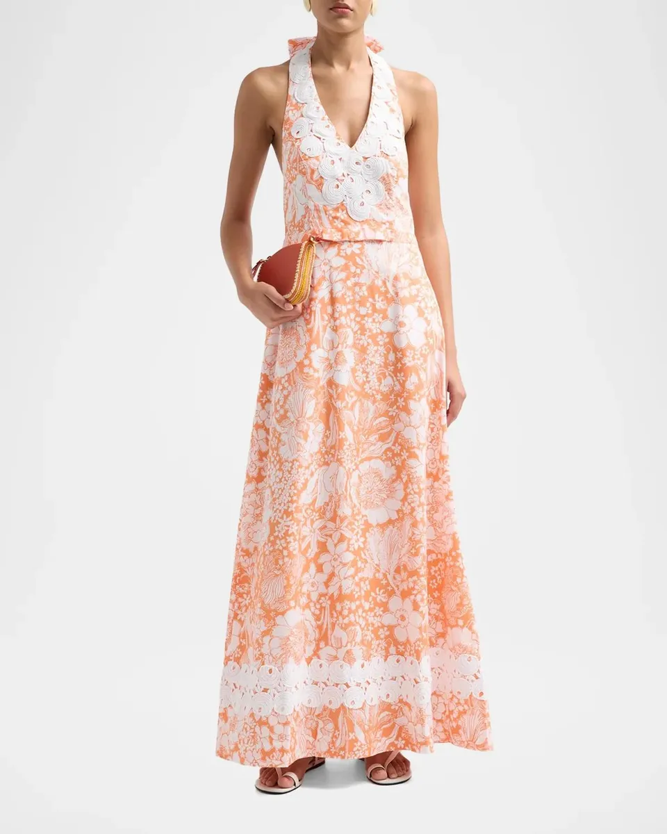 Lilly Pulitzer Belinda Budding Romance Print Maxi Dress | Thumbnail 2 Lilly Pulitzer Belinda Budding Romance Print Maxi Dress | Thumbnail 2