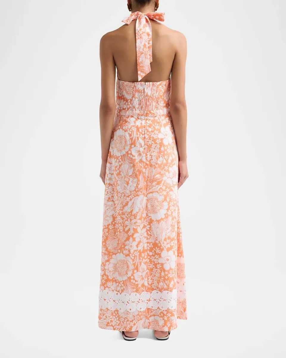 Lilly Pulitzer Belinda Budding Romance Print Maxi Dress | Thumbnail 3 Lilly Pulitzer Belinda Budding Romance Print Maxi Dress | Thumbnail 3