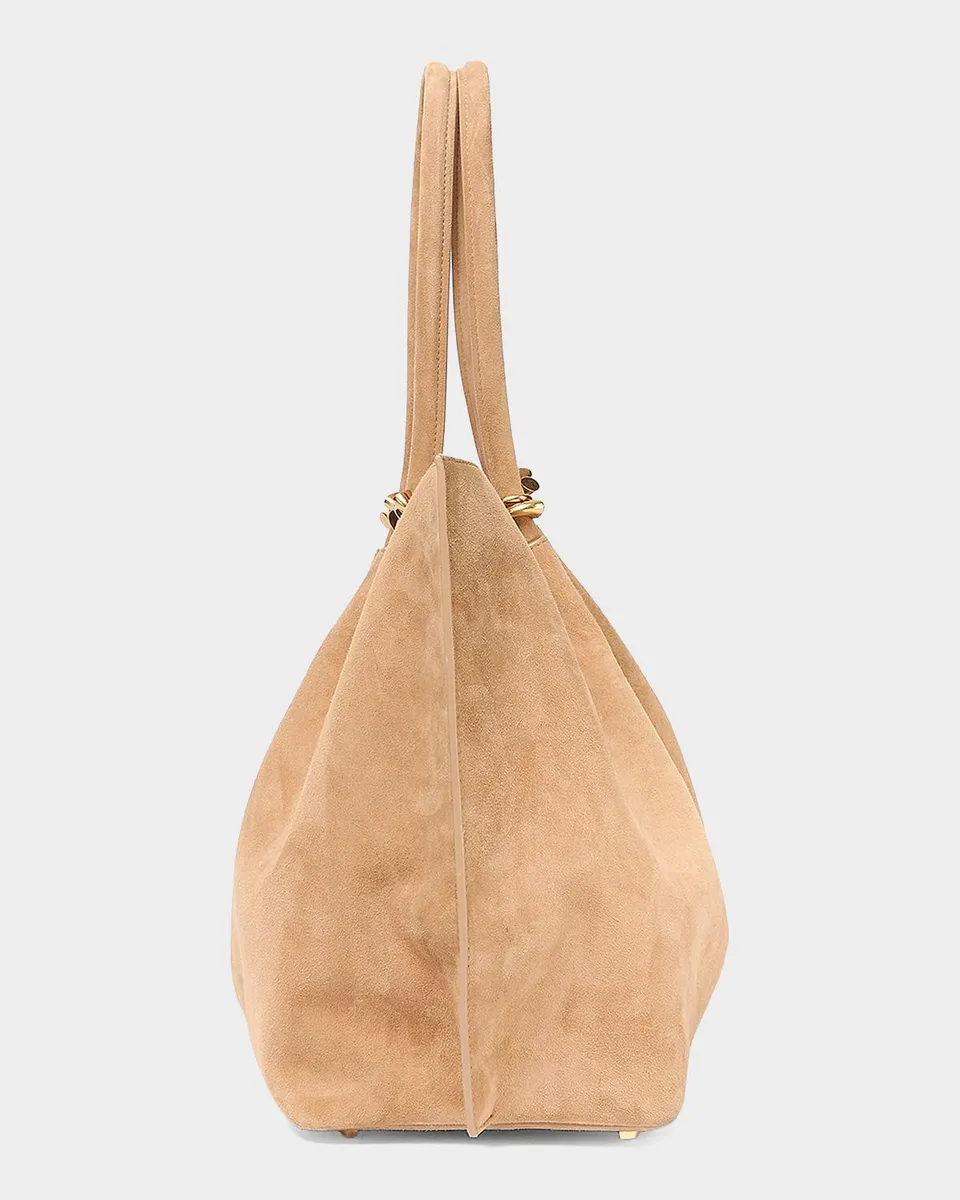 Simkhai Devon Pinched Suede Tote Bag | Thumbnail 3 Simkhai Devon Pinched Suede Tote Bag | Thumbnail 3