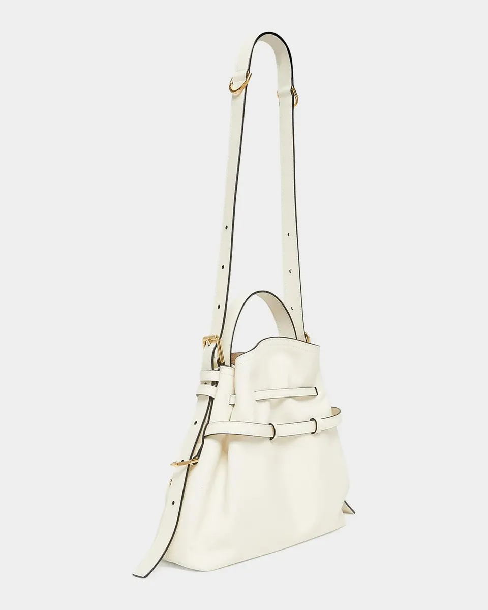 Givenchy Voyou Small Buckle Shoulder Bag in Leather | Thumbnail 3 Givenchy Voyou Small Buckle Shoulder Bag in Leather | Thumbnail 3