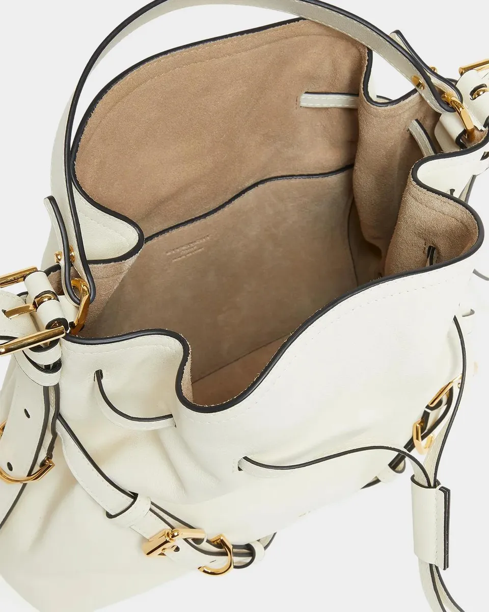 Givenchy Voyou Small Buckle Shoulder Bag in Leather | Thumbnail 4 Givenchy Voyou Small Buckle Shoulder Bag in Leather | Thumbnail 4