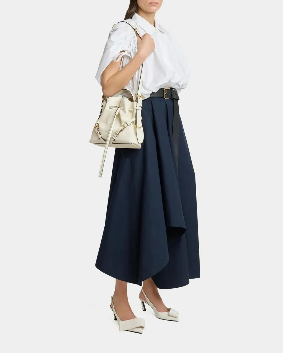 Givenchy Voyou Small Buckle Shoulder Bag in Leather | Thumbnail 5 Givenchy Voyou Small Buckle Shoulder Bag in Leather | Thumbnail 5